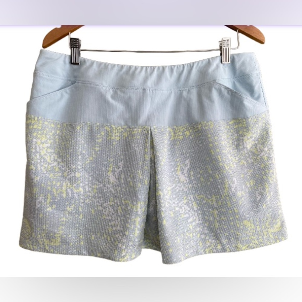Adidas: Blue Golf Athletic Skort